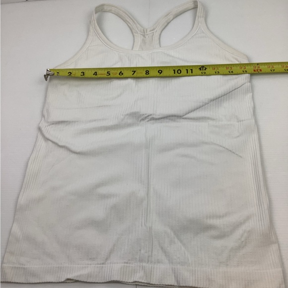 Lululemon Tank Top ( Size 10) Color White Pre-owned good condition - Picture 6 of 6